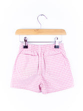 Load image into Gallery viewer, Vintage Pink Gingham Shorts - Age 12-18 months

