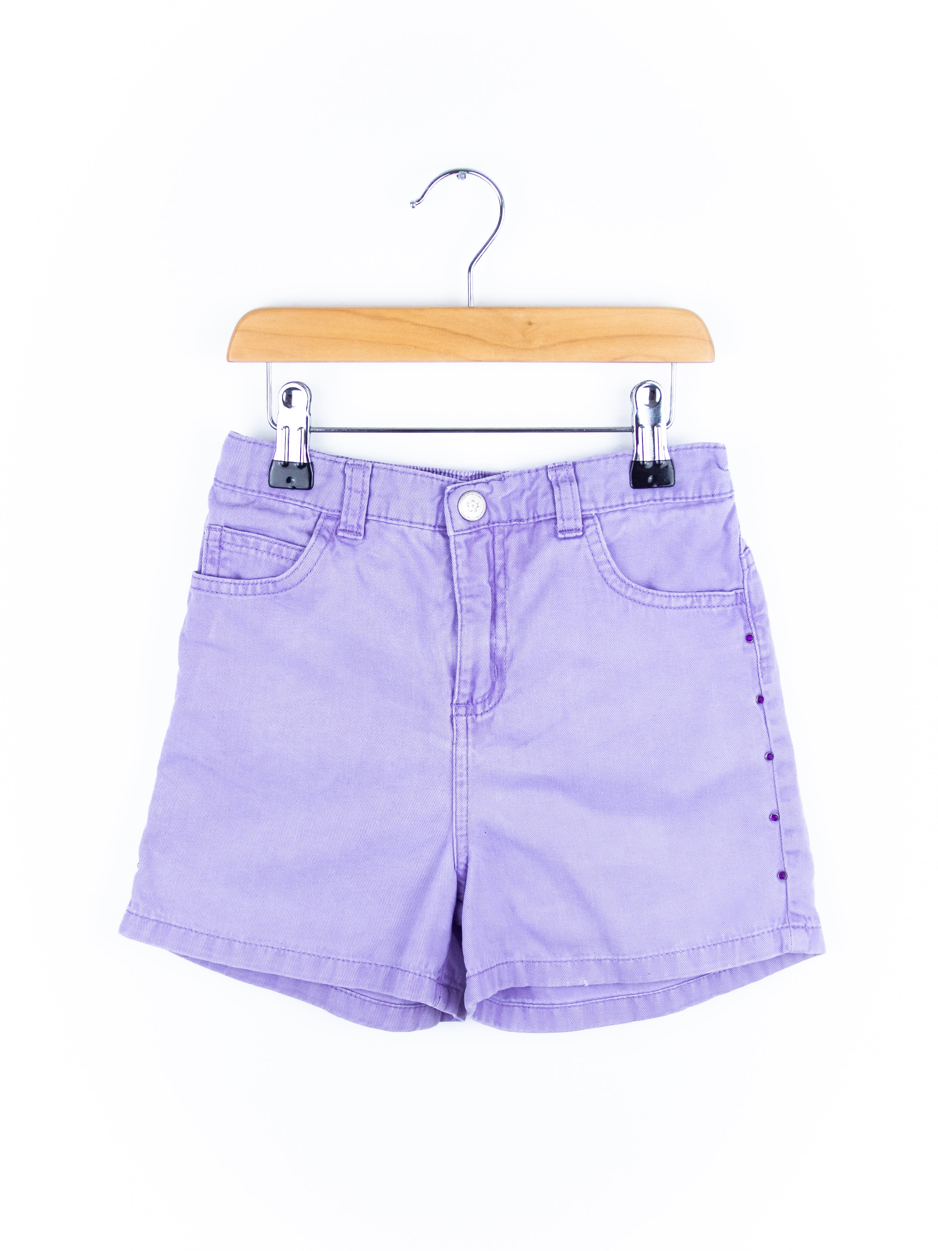 Vintage Lilac Denim Shorts - Age 4-5 years