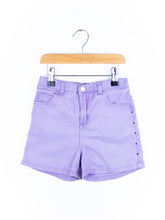 Load image into Gallery viewer, Vintage Lilac Denim Shorts - Age 4-5 years
