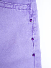 Load image into Gallery viewer, Vintage Lilac Denim Shorts - Age 4-5 years
