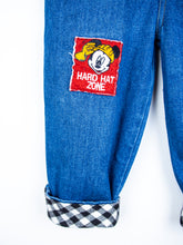 Load image into Gallery viewer, Vintage Mickey Mouse Carpenter Jeans - Age 24 months

