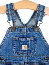 Load image into Gallery viewer, Carhartt Denim Dungarees - Age 12 months
