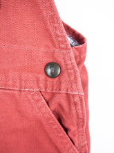 Load image into Gallery viewer, Carhartt Vintage Brick Red Dungarees - Age 18 months
