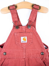 Load image into Gallery viewer, Carhartt Vintage Brick Red Dungarees - Age 18 months
