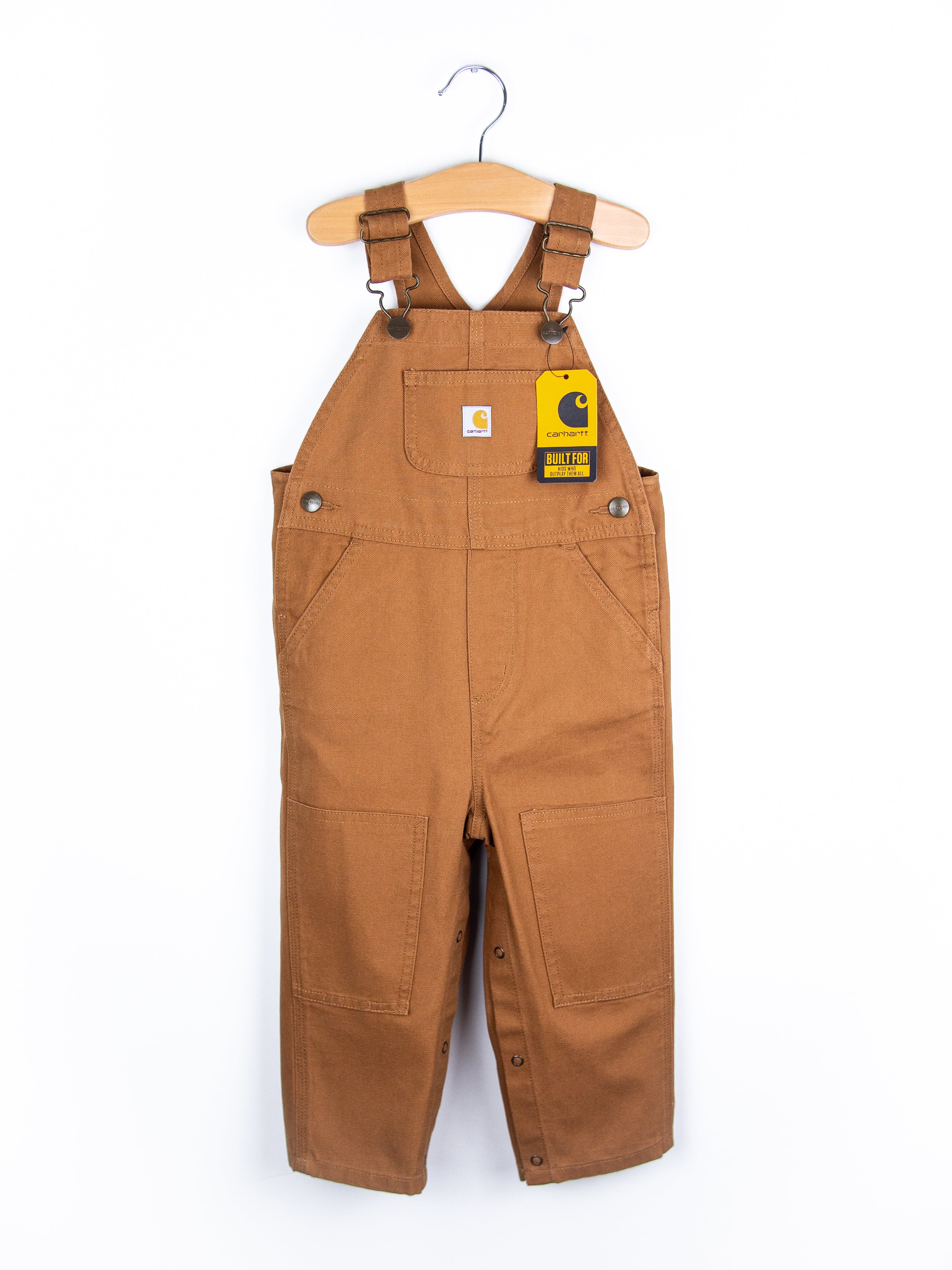 Carhartt Tan Canvas Dungarees - Age 18 months - NEW WITH TAGS