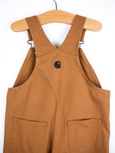 Load image into Gallery viewer, Carhartt Tan Canvas Dungarees - Age 18 months - NEW WITH TAGS
