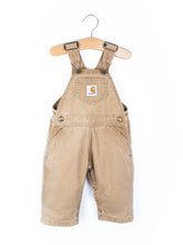 Load image into Gallery viewer, Carhartt Vintage Light Sand Canvas Dungarees - Age 6 months
