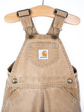 Load image into Gallery viewer, Carhartt Vintage Light Sand Canvas Dungarees - Age 6 months
