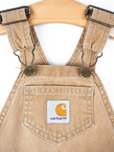 Load image into Gallery viewer, Carhartt Vintage Light Sand Canvas Dungarees - Age 6 months
