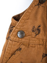 Load image into Gallery viewer, Carhartt Wildlife Print Dungarees - Age 3-6 months
