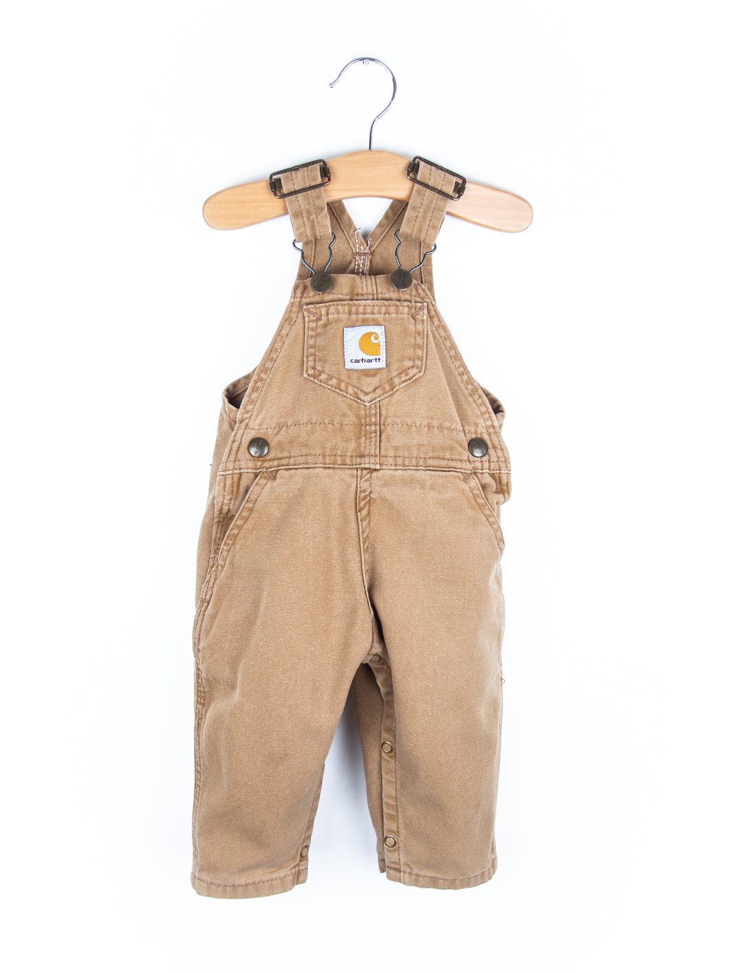 Carhartt Vintage Sand Canvas Dungarees - Age 6 months