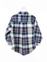 Load image into Gallery viewer, Vintage Plaid Flannel Shirt - Age 4 years
