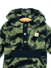 Load image into Gallery viewer, Carhartt Camo Teddy Fleece Hoody - Age 12 months

