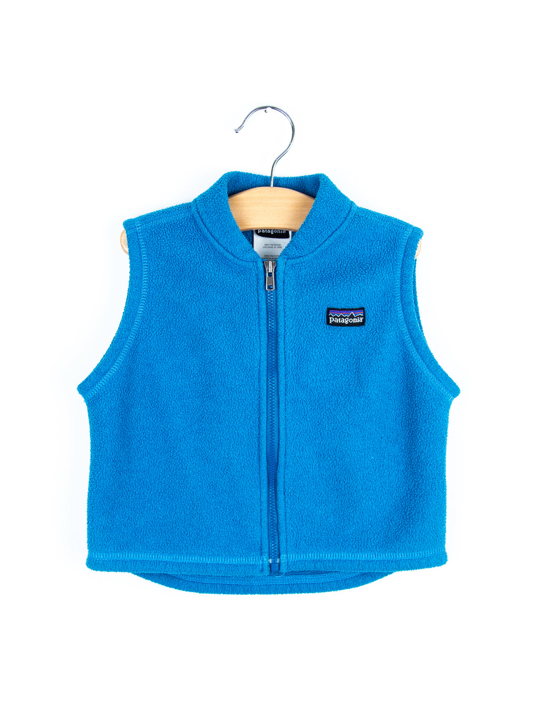 Patagonia Blue Fleece Gilet - Age 18 months