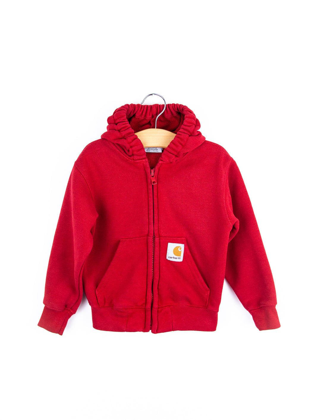 Carhartt Red Hoody - Age 2T