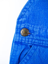 Load image into Gallery viewer, Osh Kosh Vintage Cobalt Dungarees - Age 9 months
