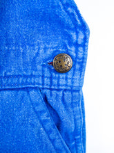 Load image into Gallery viewer, Osh Kosh Vintage Cobalt Dungarees - Age 9 months
