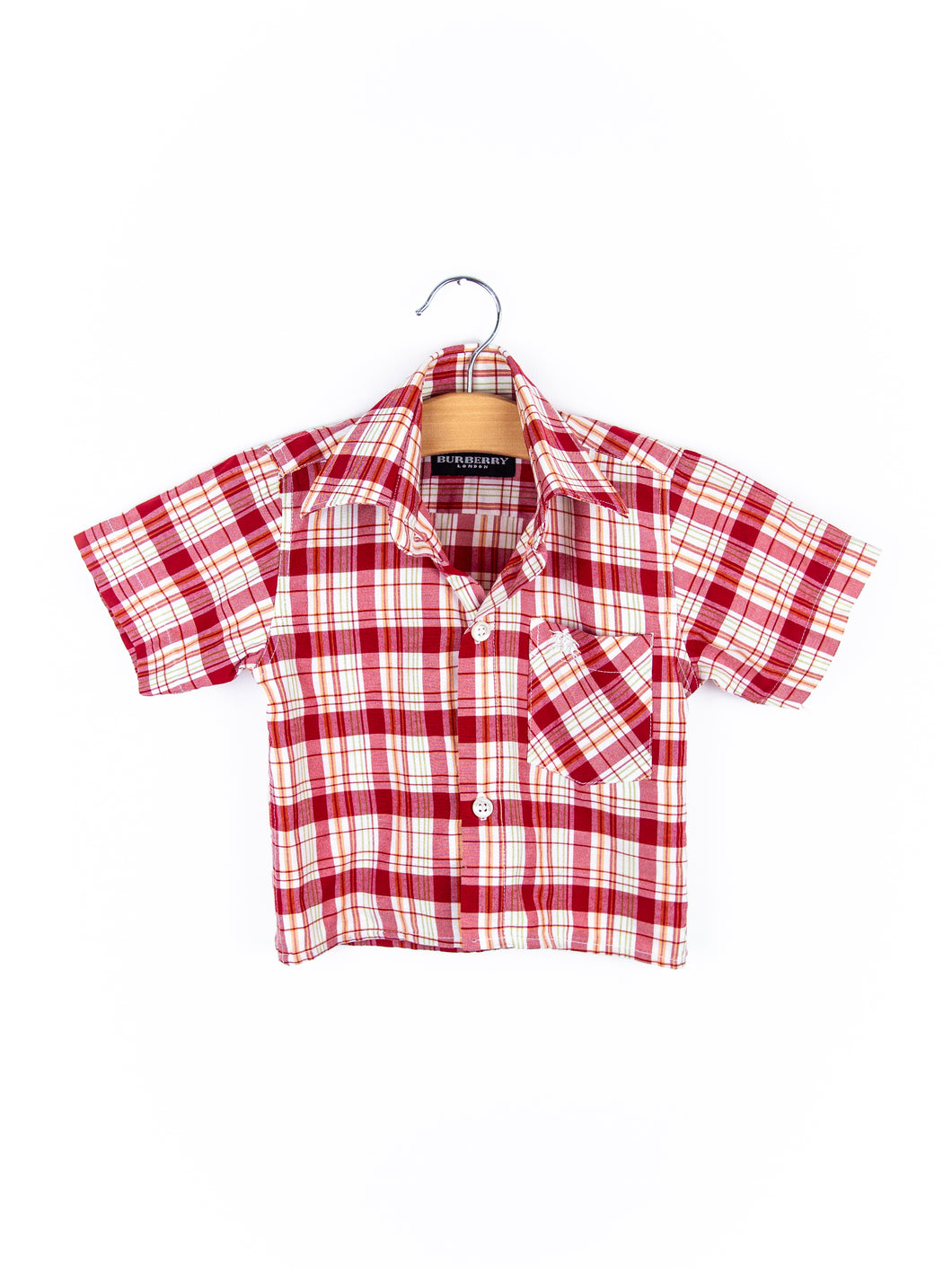 Burberry Check Shirt - Age 9 months