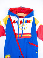Vintage Ski Bunny Snowsuit - Age 18 months