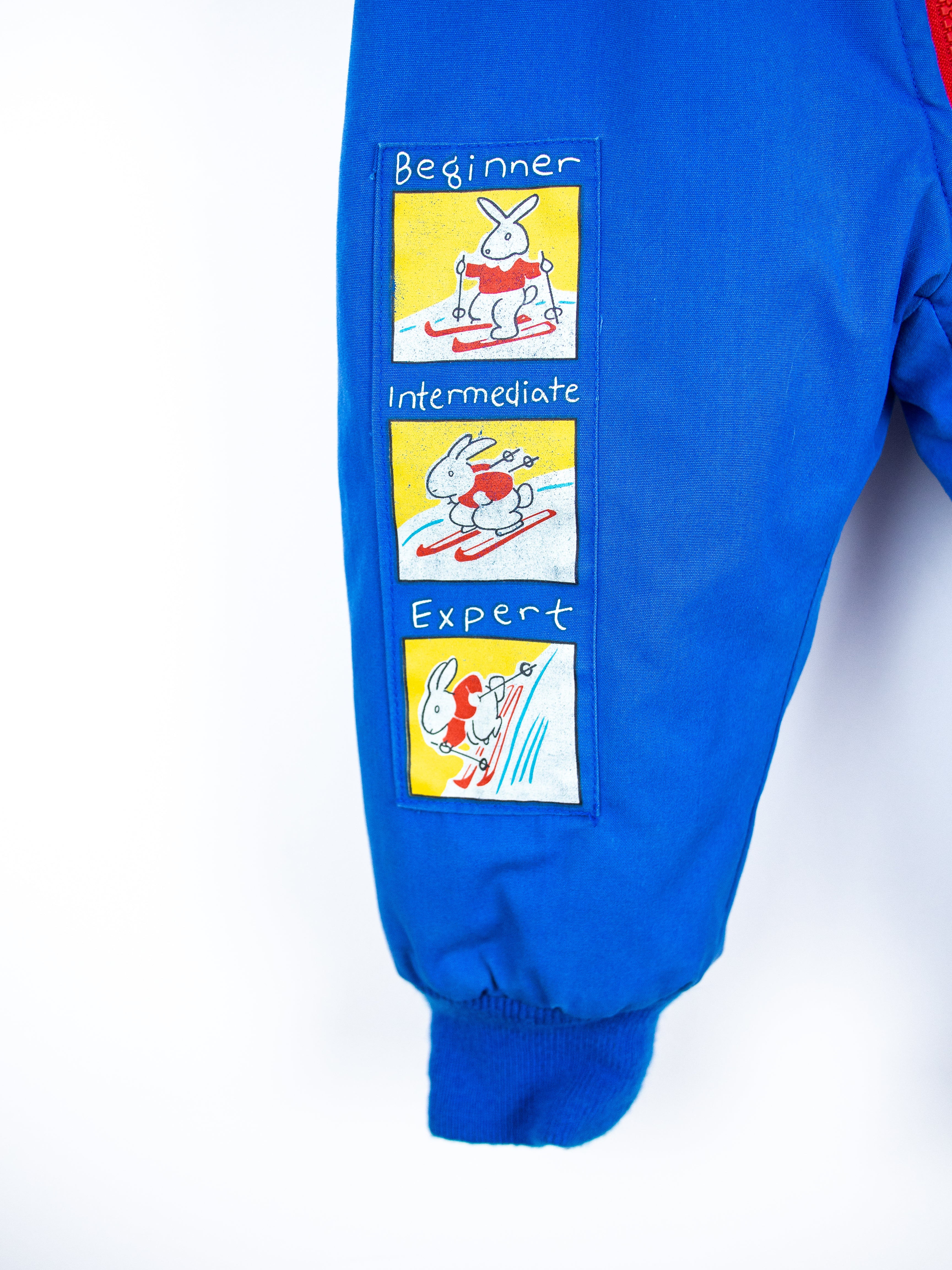 Vintage Ski Bunny Snowsuit - Age 18 months