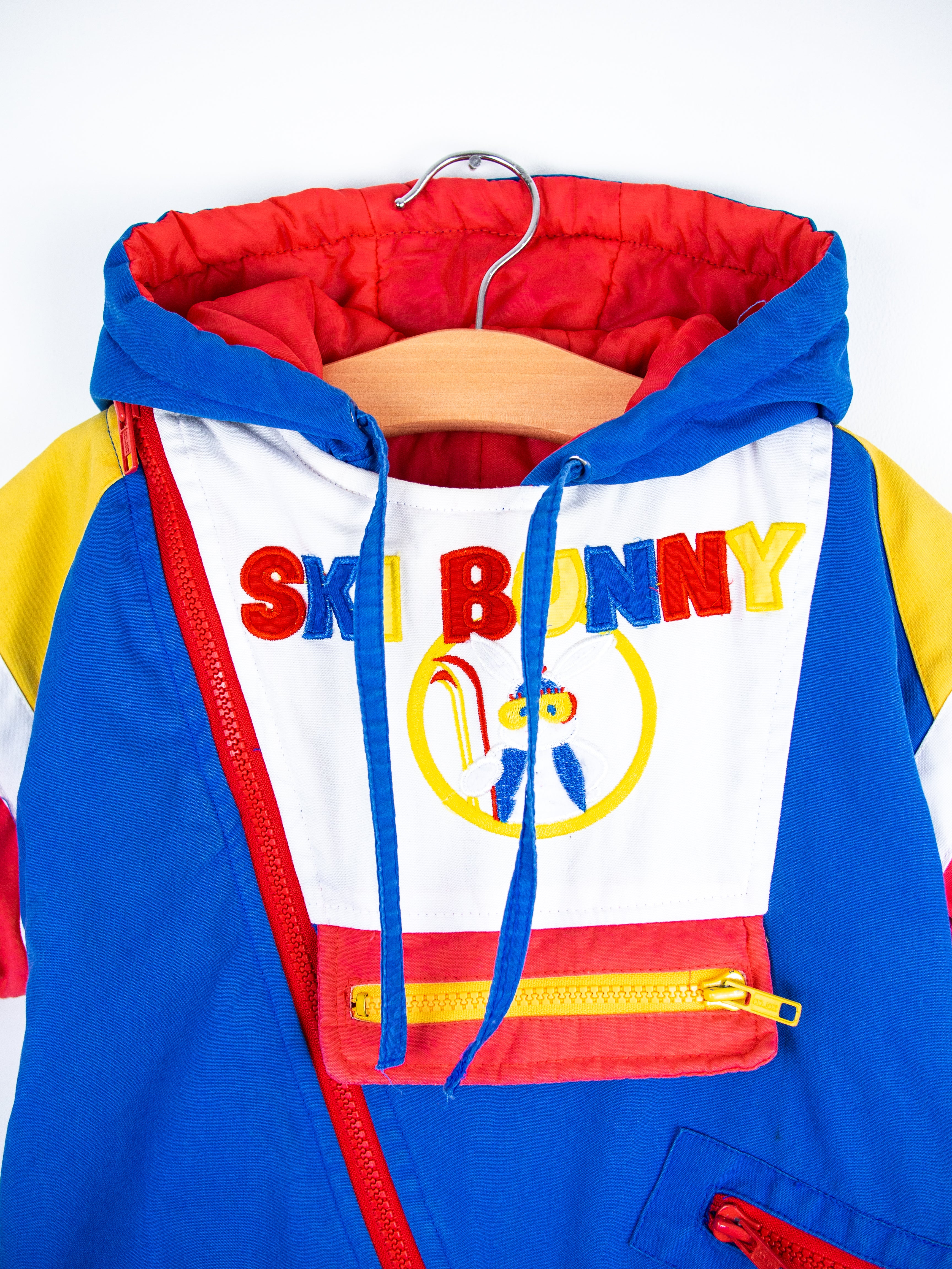 Vintage Ski Bunny Snowsuit - Age 18 months