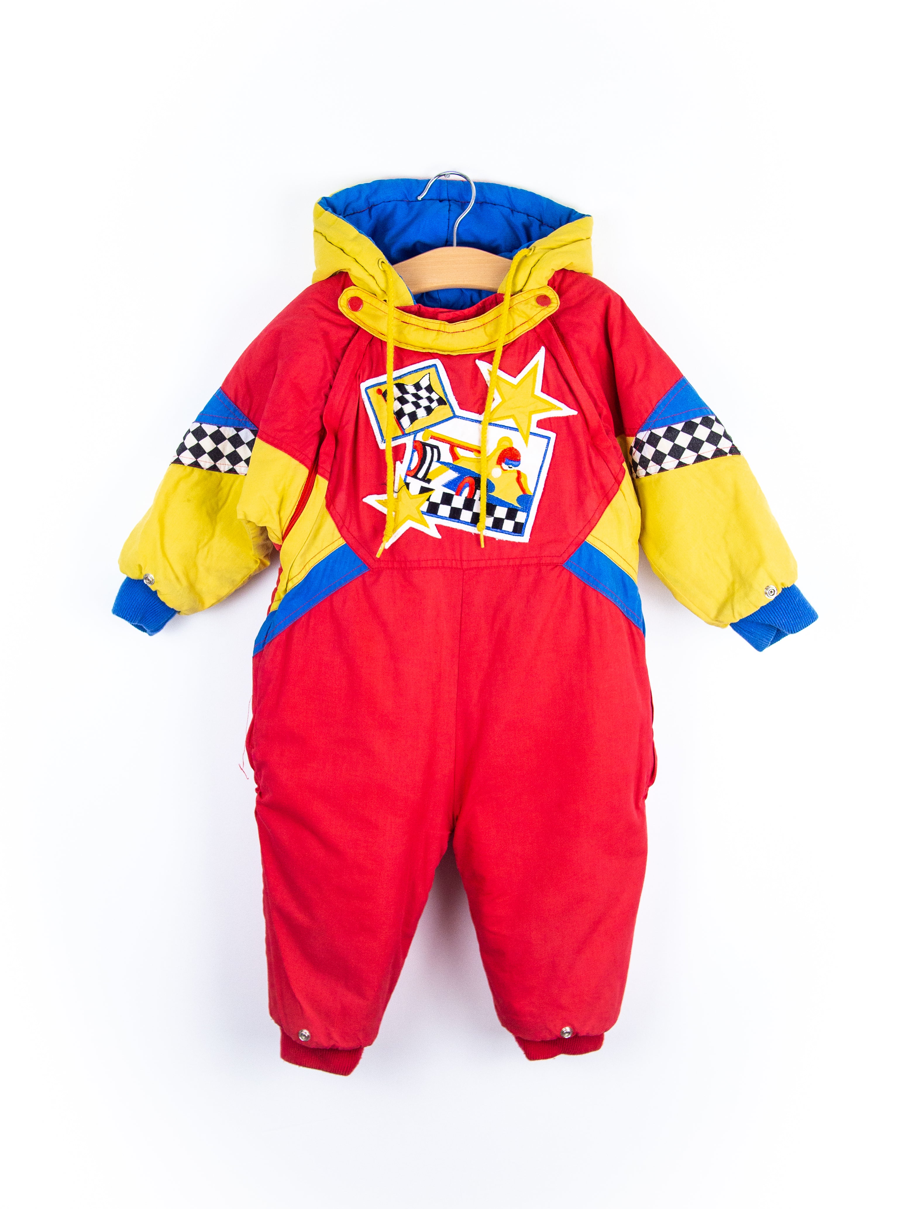 Vintage Racer Snowsuit - Age 24 months