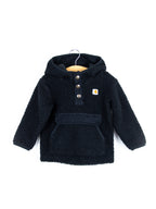 Carhartt Black Teddy Fleece Hoody - Age 9 months