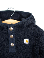 Carhartt Black Teddy Fleece Hoody - Age 9 months