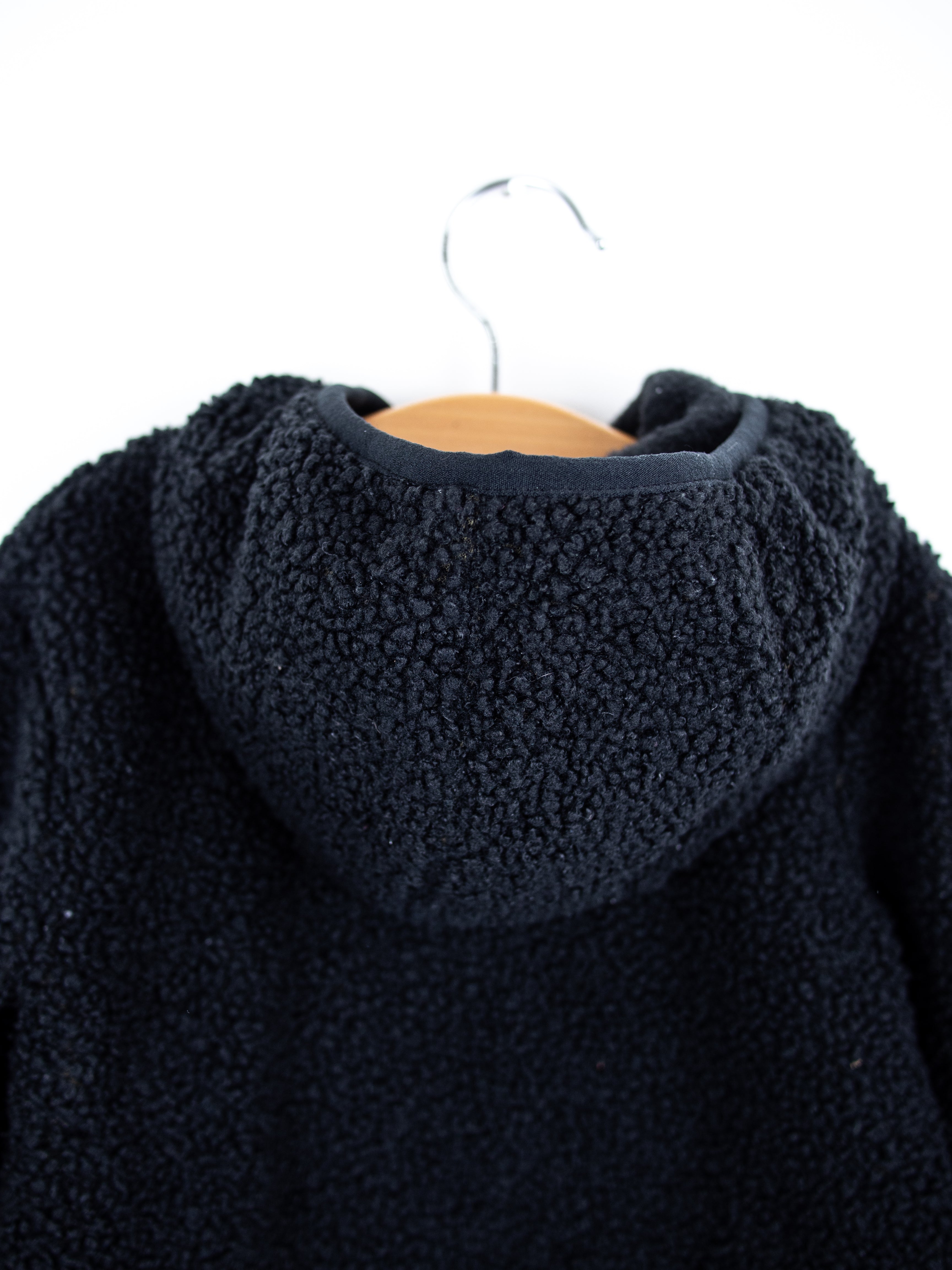 Carhartt Black Teddy Fleece Hoody - Age 9 months