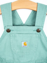 Load image into Gallery viewer, Carhartt Jade Dungaree Shorties - Age 12-18 months
