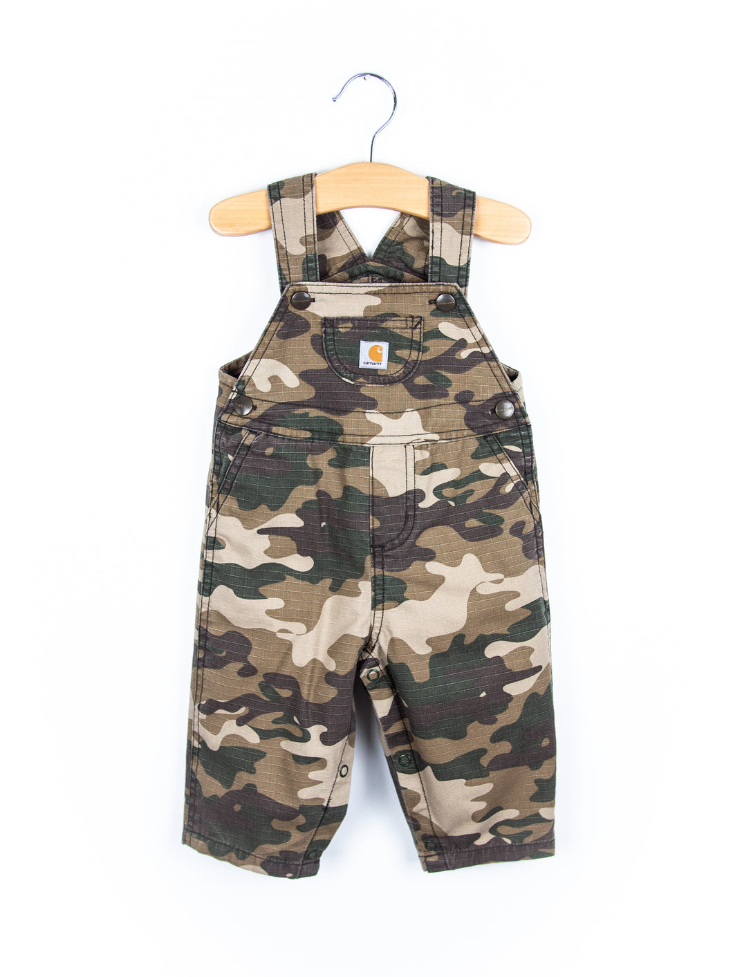 Carhartt Camouflage Dungarees - Age 6-9 months