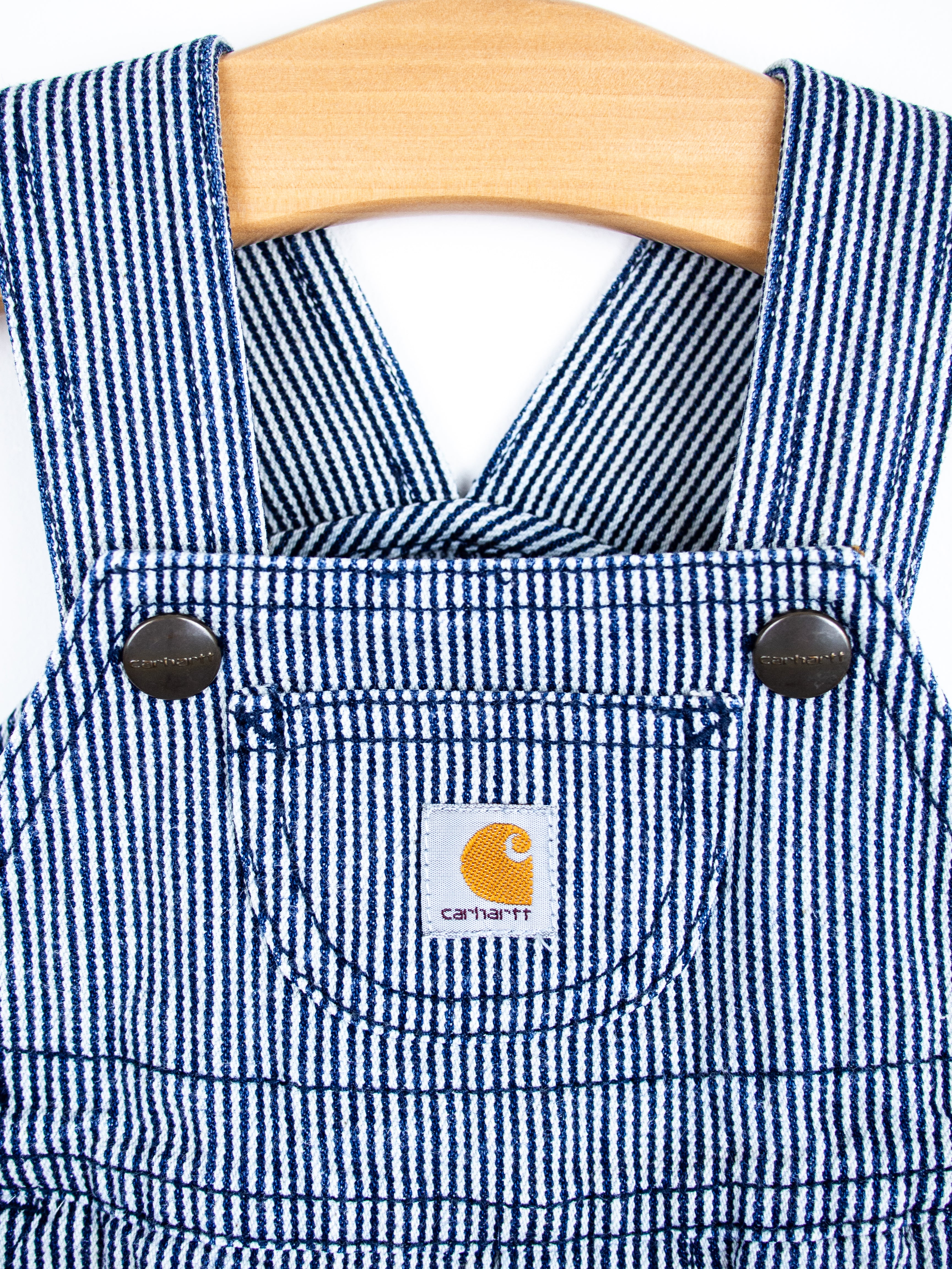 Carhartt Hickory Stripe Dungarees - Age 3 months