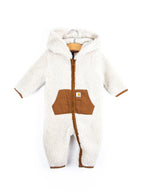 Carhartt Rare Cream Teddy Fleece Snowsuit - Age 3-6 months