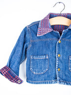 Vintage Denim Chore Jacket - Age 9 months