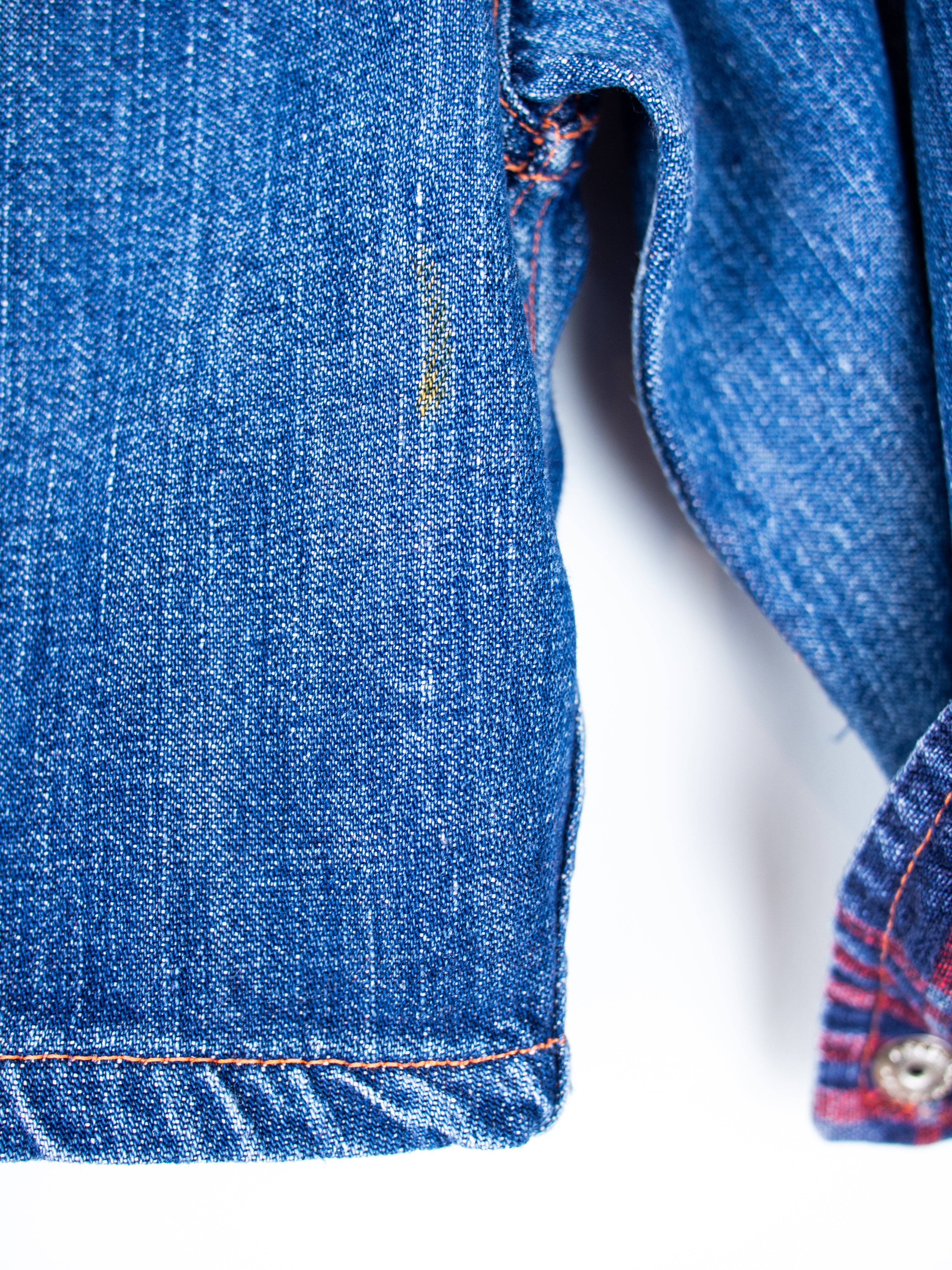 Vintage Denim Chore Jacket - Age 9 months