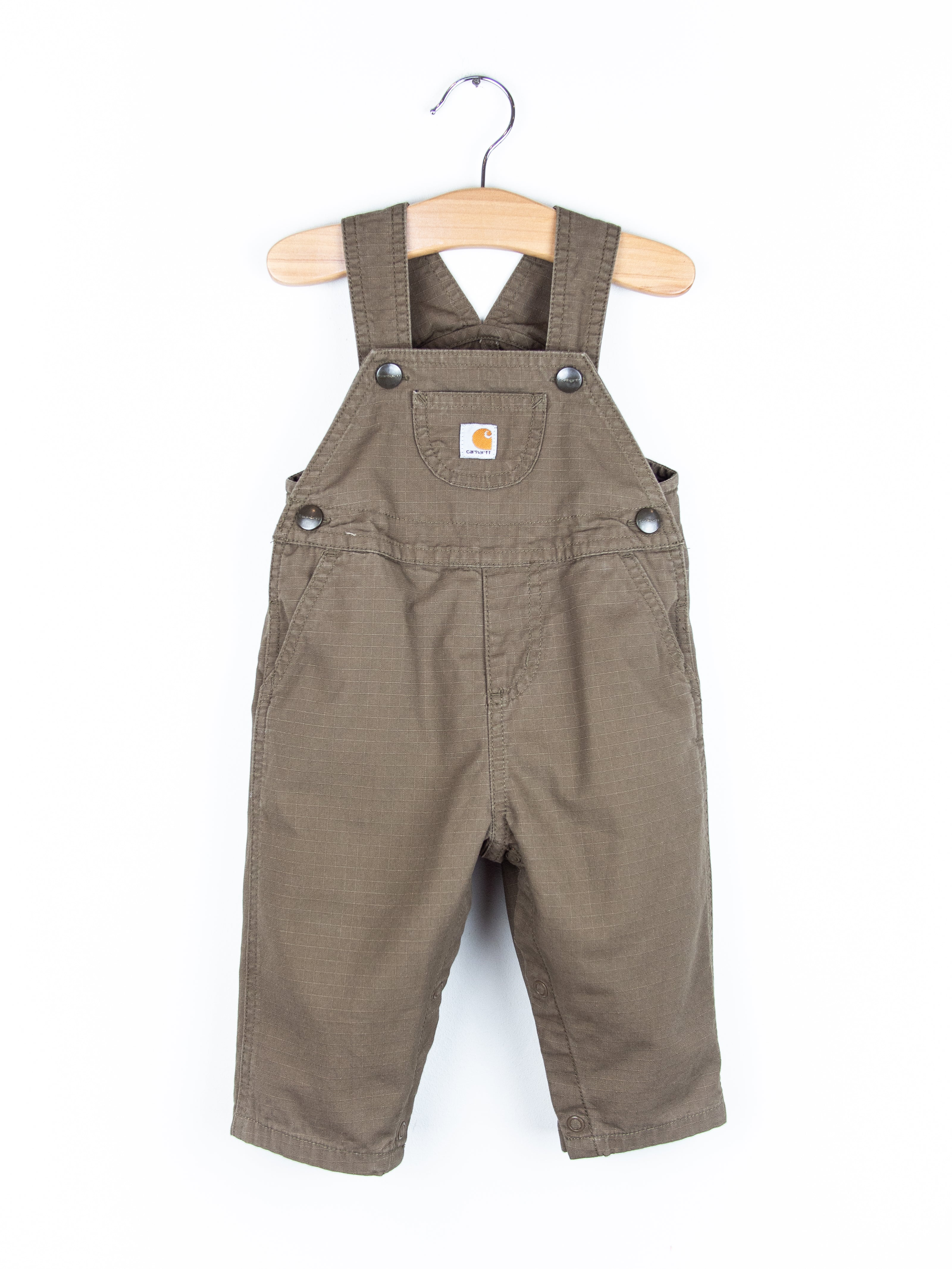 Carhartt Stone Canvas Dungarees - Age 12 months