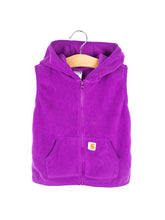 Load image into Gallery viewer, Carhartt Purple Fleece Gilet - Age 18-24 months
