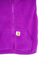 Load image into Gallery viewer, Carhartt Purple Fleece Gilet - Age 18-24 months
