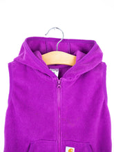 Load image into Gallery viewer, Carhartt Purple Fleece Gilet - Age 18-24 months
