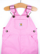 Load image into Gallery viewer, Carhartt Pink Canvas Dungarees - Age 9 months
