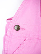Carhartt Pink Canvas Dungarees