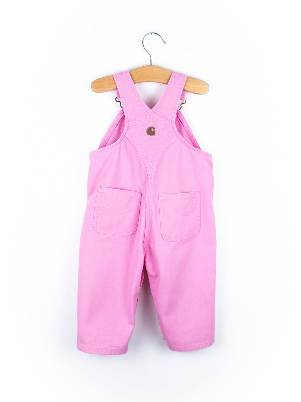 Carhartt Pink Canvas Dungarees