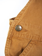 Carhartt Brown Dungaree Shorties - Age 18 months