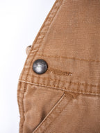 Carhartt Soft Brown Canvas Dungarees - Age 24 months