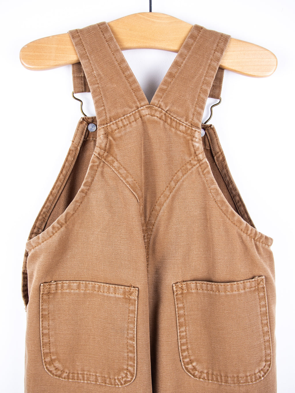 Carhartt Soft Brown Canvas Dungarees - Age 24 months