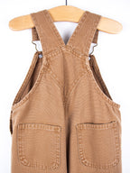 Carhartt Soft Brown Canvas Dungarees - Age 24 months