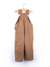 Load image into Gallery viewer, Carhartt Soft Brown Canvas Dungarees - Age 24 months
