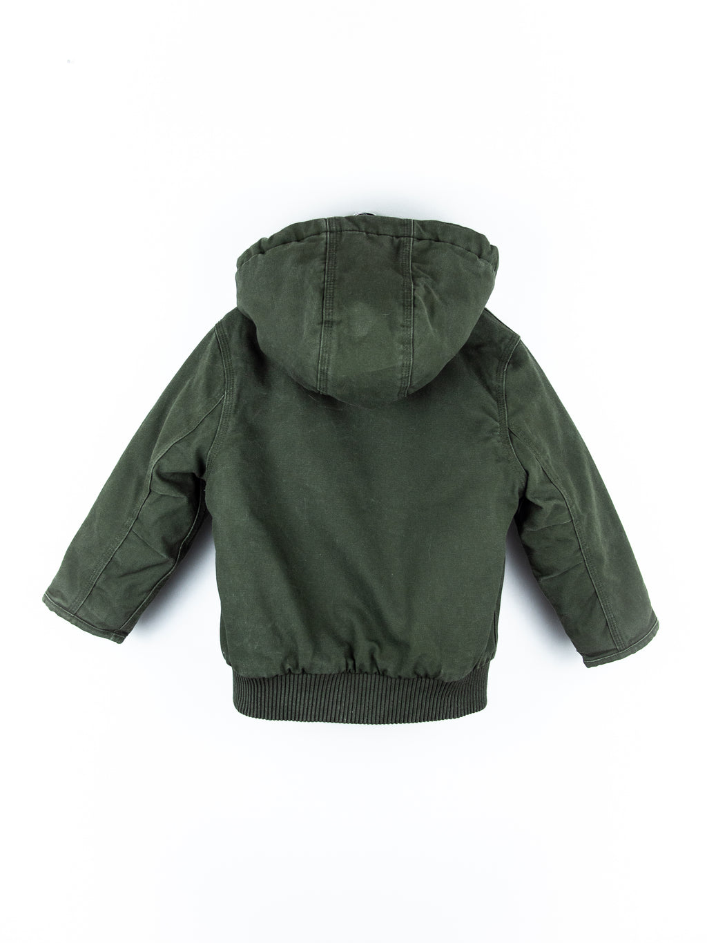 Carhartt Rare Forest Green Canvas Workwear Jacket - Age 12 months