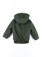Carhartt Rare Forest Green Canvas Workwear Jacket - Age 12 months