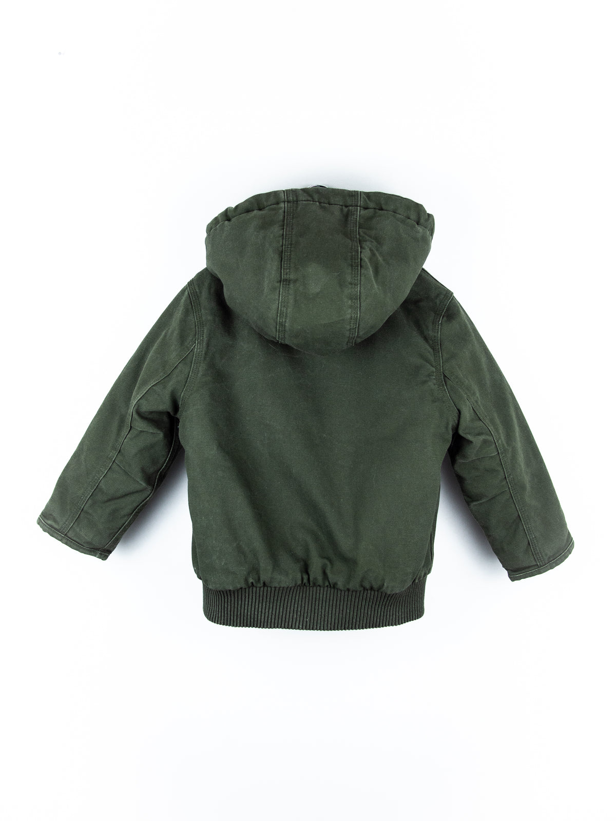 Carhartt Rare Forest Green Canvas Workwear Jacket - Age 12 months